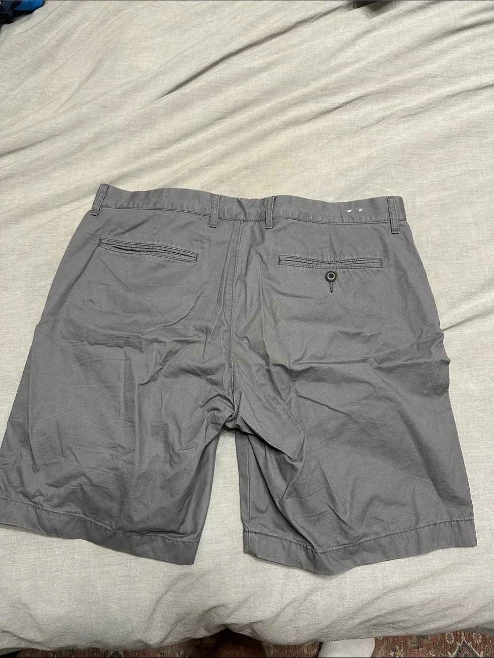 Men's Gray Casual Stretch Shorts